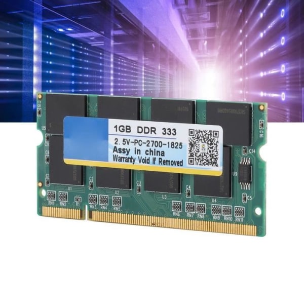 HURRISE DDR Laptop Memory Xiede 1G 333MHz Laptop RAM DDR PC-2700 Full kompatibilitet för