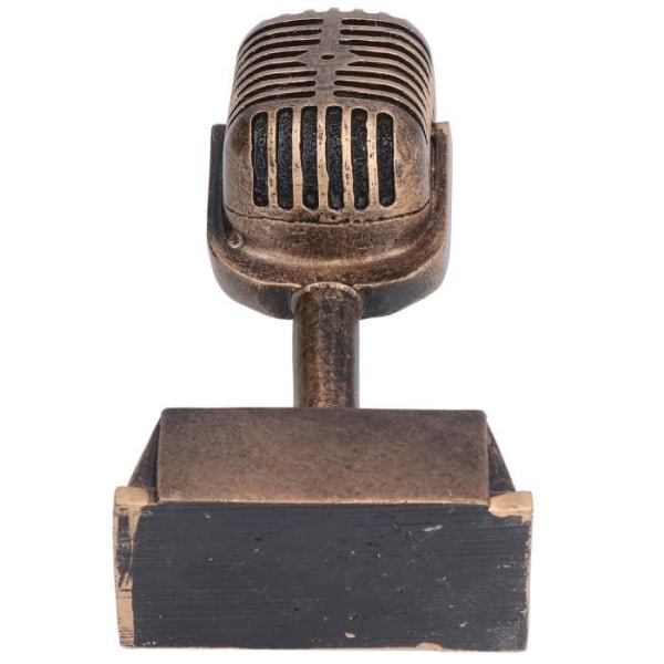 HURRISE Award Trophy Music Award Trophy Mikrofon Ornament Linne Dekoration Award Trophy