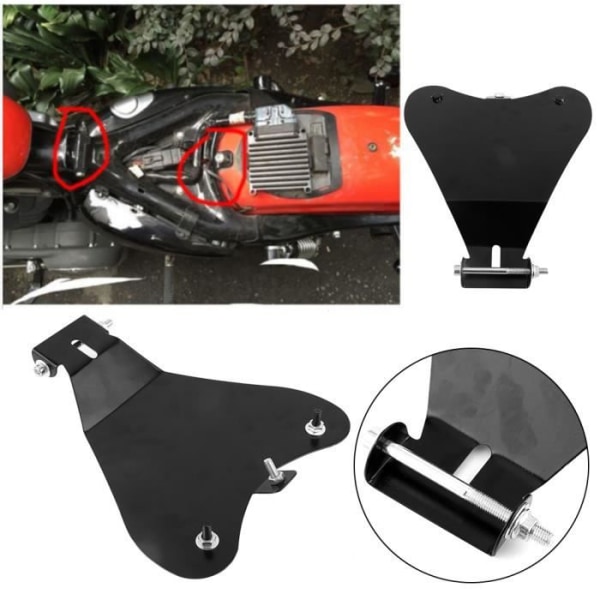 HURRISE säte bottenplatta Motorcykel svart metall solo sätesskydd bottenplatta för Sportster XL883/1200