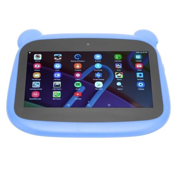 7 tums surfplatta för barn 7 tum 5G WIFI Dual Band 2 GB 32 GB minne för småbarnsplatta för Android 10