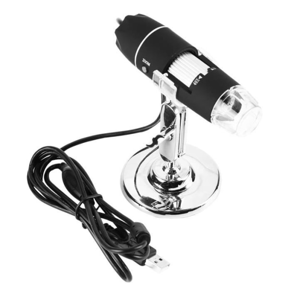 HURRISE Digital USB Mikroskop 1000X Zoom 8 LED USB Digital Mikroskop Förstoringsglas Endoskop Kamera Video