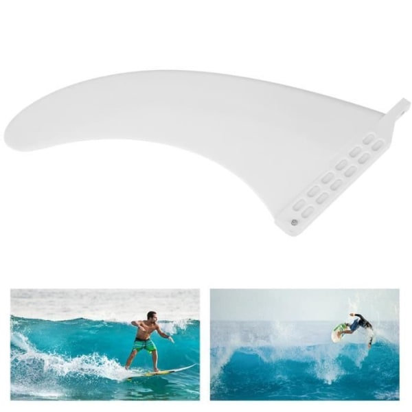 XUY 9 tum bärbar nylonfibersurfbräda Surffena Surffenor Ersättning av surftillbehör (vit 9 tum)