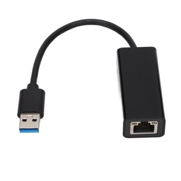 HURRISE Ethernet Adapter Switch USB 3.0 till RJ45 Ethernet Adapter 1000 Mbps stabil överföring LAN Switch