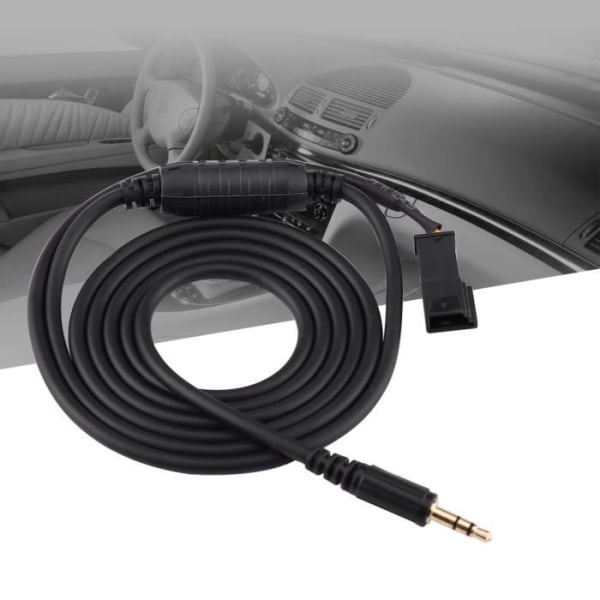 HURRISE Auxiliary Input Kabelvagn Aux Adapter Kabel för iPhone Radio Navi CD MP3 för BMW BM54 E39 E46 E38