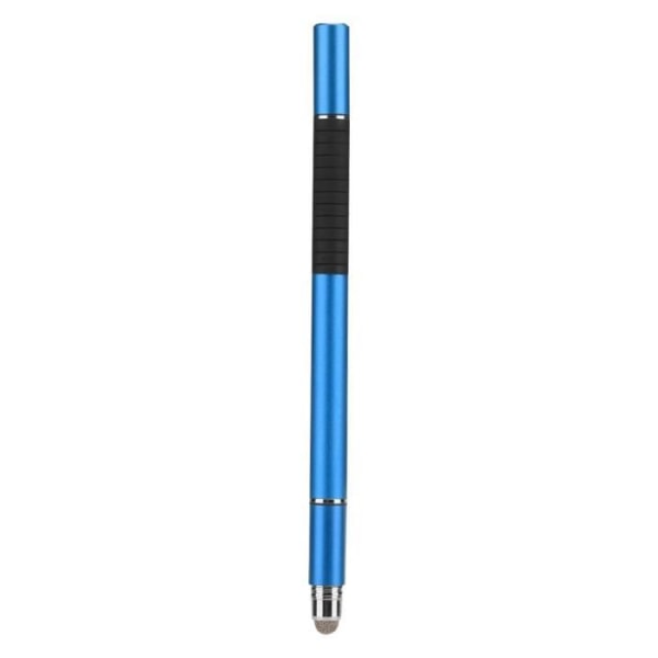 XUY Stylus Pen 3 i 1 tygspets + Skiva + Kulspetspenna Blå