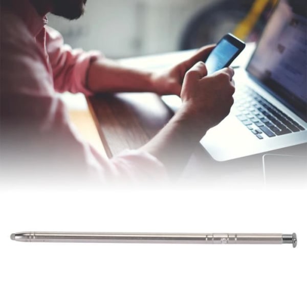 HURRISE Stylus Penna för Stylo 6 Ersättande LCD Touch Screen Stylus, för 730AM Q730VS Q730MS GPS Fristående Ljusblå Grå