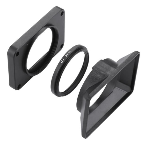 XUY PULUZ UV-filterlins frontskyddspanel utbyte med huva tillbehör för Sony (PU319B)