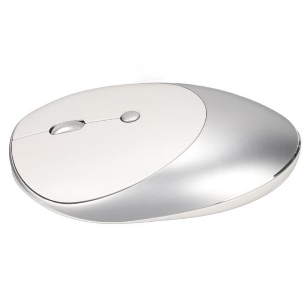 Fdit Wireless Silent Mouse Trådlös mus 3 lägen 2,4G Uppladdningsbar Tyst 3 nivåer DPI Justerbar trådlös mus Svart