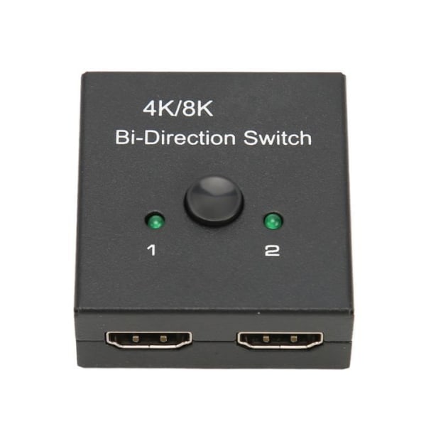 HURRISE HD Multimedia Interface Switcher 2.1 Multimedia Interface 8K 4K HD Dubbelriktad Switcher 40 Gbps Plug and Play