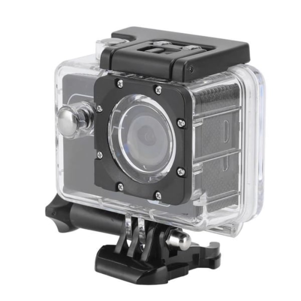 HURRISE sportkamera DV dykkamera, 98,4 fot 4K undervattens actionkamera, vidvinkel videoprojektor