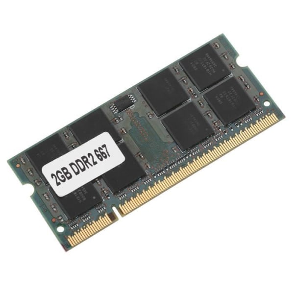 Fullt kompatibelt laptopminne 667MHz 2GB minne med stor kapacitet för bärbara datorer DDR2-FUT