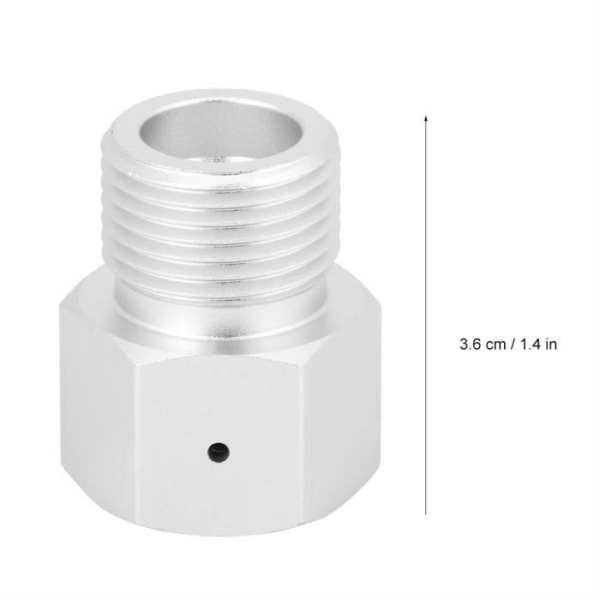 Cylinderadapter för SodaStream - HURRISE - Homebrew TR21-4 till W21.8-14 Cylinderkontakt