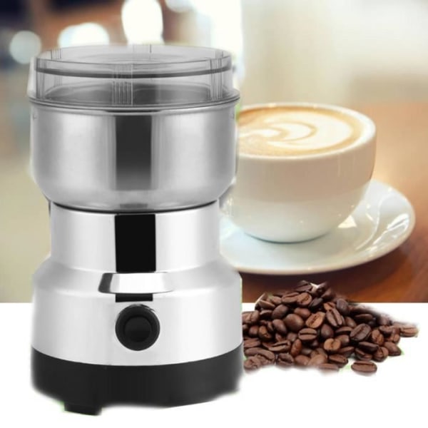 BEL Elektrisk kaffekvarn 220V Rostfri stålkvarn HM-8300