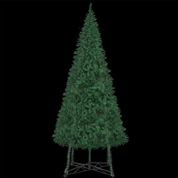 BEL-7458880568258-Konstgjord julgran med stativ 500 cm Grön