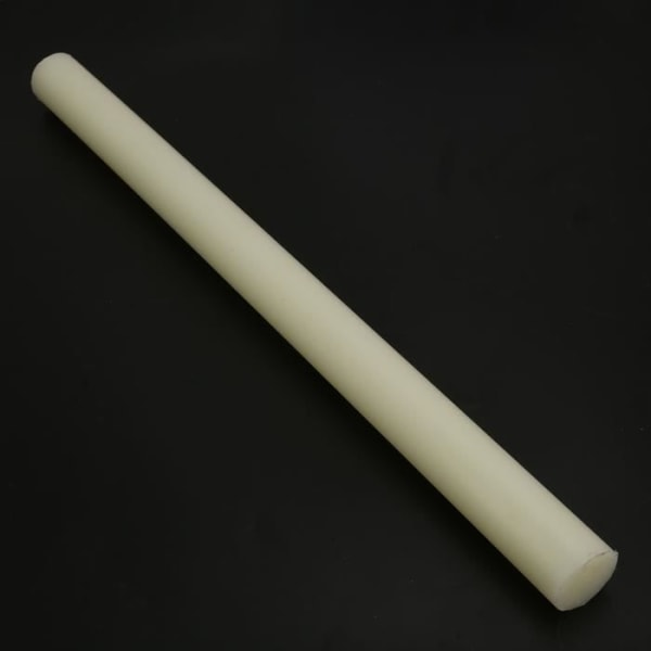 HURRISE plaststav Högkvalitativ plast rund nylonstav Vit stång 20/35 mm Diameter 500 mm Längd(35*