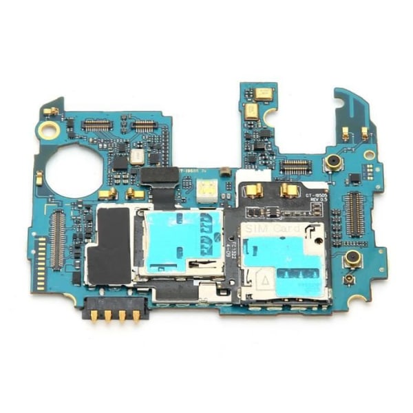 Slitstarkt miljövänligt ABS Mobiltelefon Moderkort Blå Tillbehör för Samsung S4 i9505