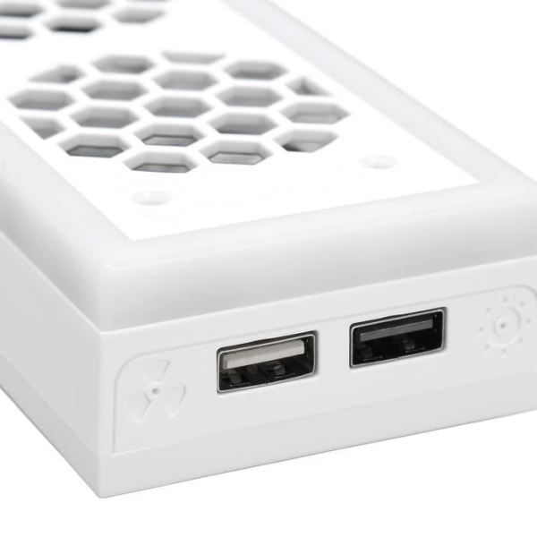 HURRISE kylställ för XBOX Series S Vertikal kylfläkthållare för konsolspel