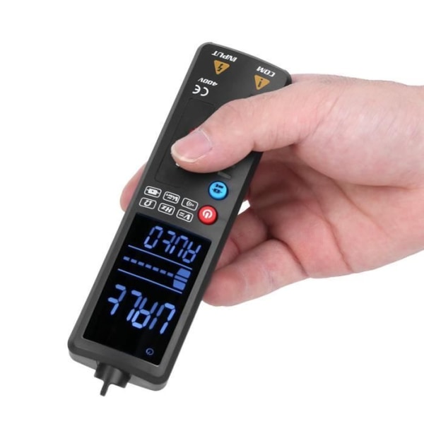 HURRISE Multimeter Spänningstestare Smart Multimeter LCD Dual Mode Digital Resistance Frequency Tester