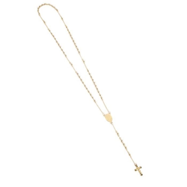 Duokon Crucifix Halsband Klassiskt utsökt korshalsband DIY Production Cross Pendant Halsband för att ge presenter till