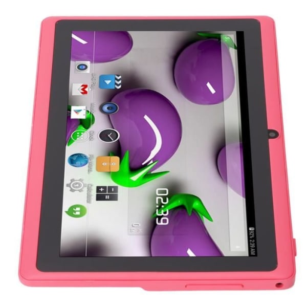 ZJCHAO Tablet PC, 7-tums Kid Tablet Quad Core CPU för present till skolan för hemmet Touch Computing Blå Rosa