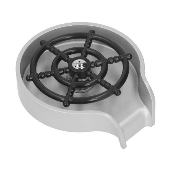 HURRISE glassköljare Högtrycksautomatisk glassköljare Diskbänksskåp tvättmaskin köksflaskrengöring med ABS