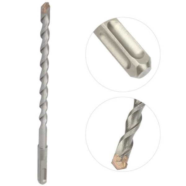 SIB Höghållfast metallmaterial Borrbit 12*250 mm fyrkantigt handtag elektrisk hammare Betongborr