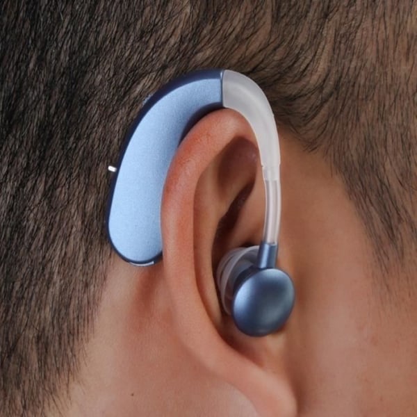 RHO- Mini-hörapparat Uppladdningsbara in-ear-hörlurar 20P öronljudsförstärkare