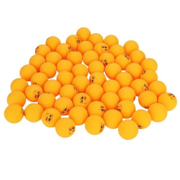 60 st 3-stjärniga pingisbollar för bordtennisboll för tävlingsträning (orange)