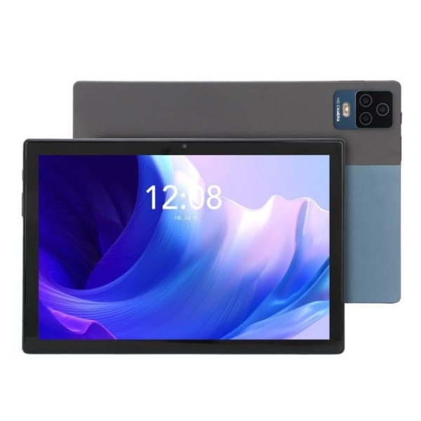 Fdit Tablet för Android Tablet 10,1 tum HD 10GB 256GB WiFi för Android 11 4G LTE Dual SIM Dual Standby Calling Tablet PC