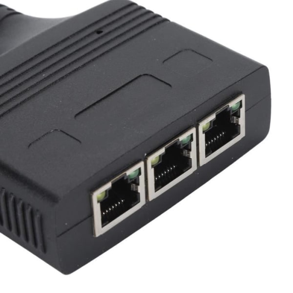 HURRISE Gigabit Ethernet Splitter Thernet Splitter, Network Extension Ethernet Splitter 1 till 3 portar med IT-paket