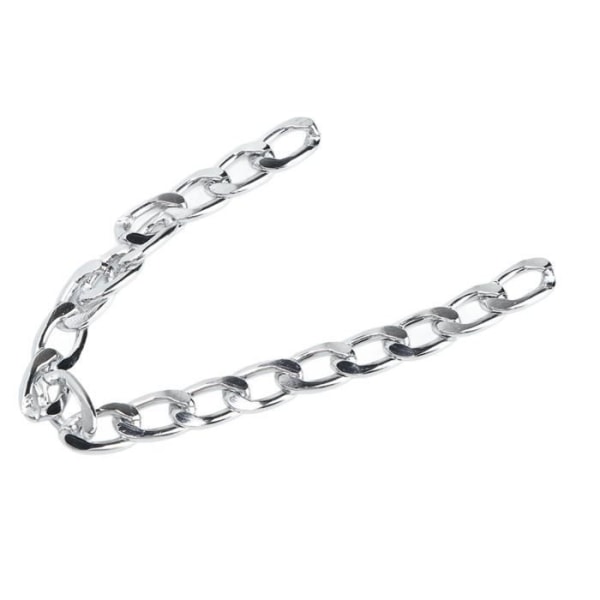 HURRISE Halsband Länkkedja Aluminiumkantkedjor 32,8 fot Elegant stil DIY Craft metallkedja