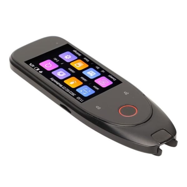 HURRISE Portable Pocket Translator med pekskärm - 112 språk - Scanner - Röst - Foto