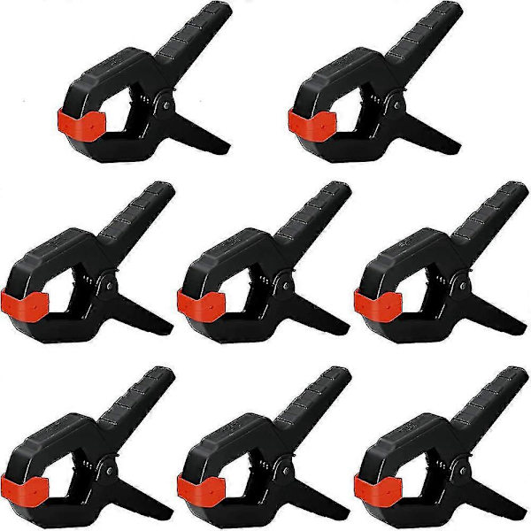 2024 Nirox Set med 8 Fjäderklämmor - Klämmor med Stor Spännvidd - Hög ...