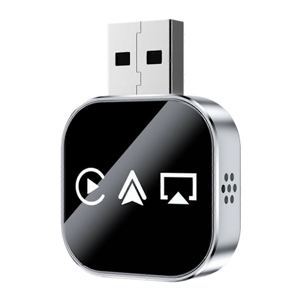3-i-1 Trådlös Carplay Adapter Smart Carplay Airplay Android Auto-kompatibel USB-dongel Trådbunden Carplay till Trådlös_Kvalitetsgåvor