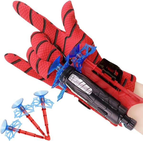 Spider-Man Web Shooter for Kids - Shoots Suction Cup Projectiles