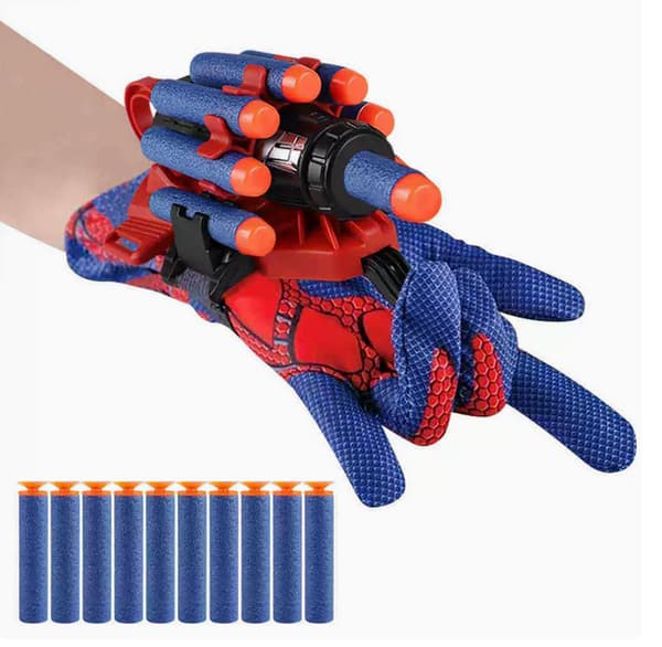 Spiderman Handsker Web Shooter Handsker Cosplay Legetøj Prop Børn Gave