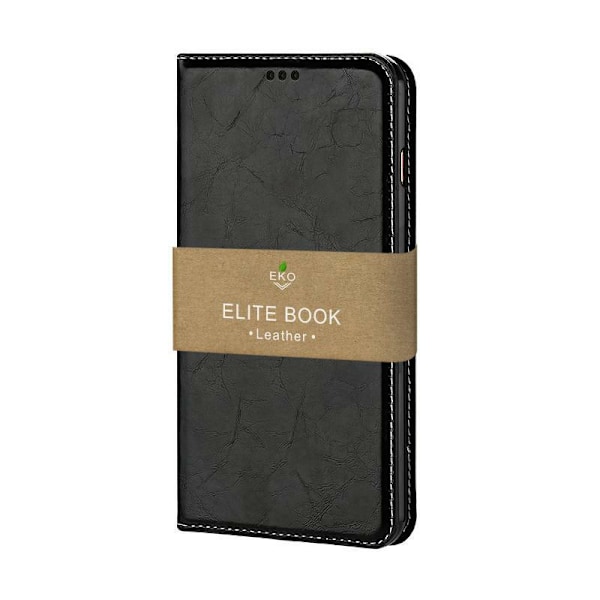 Elite Book-etui svart for Samsung S23 plus svart black