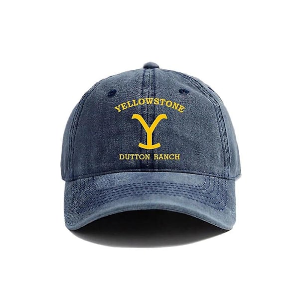 Yellowstone National Park Baseball Caps Distressed Hats Cap Men Women Retro Outdoor Summer Adjustable Yellowstone Hats Mz-294  Som bild1 As picture1 Adjustable