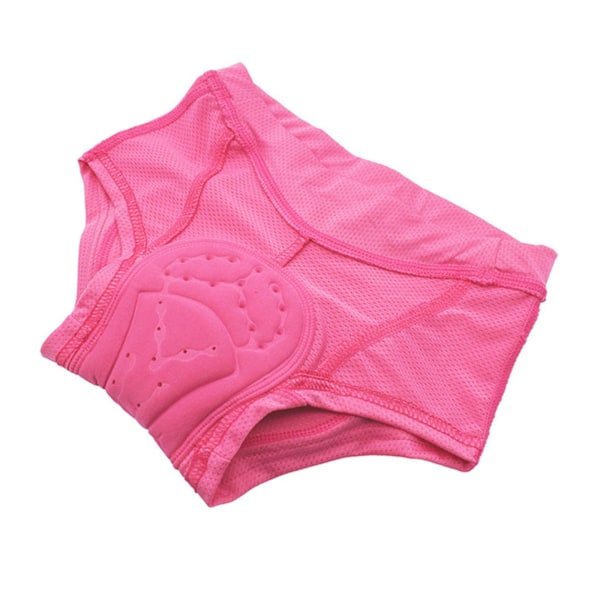 Sykkelundertøy for kvinner, 4D polstret sykkelshorts sykkel sykkelundertøy MTB fjell, 100 % ny rosa Pink M