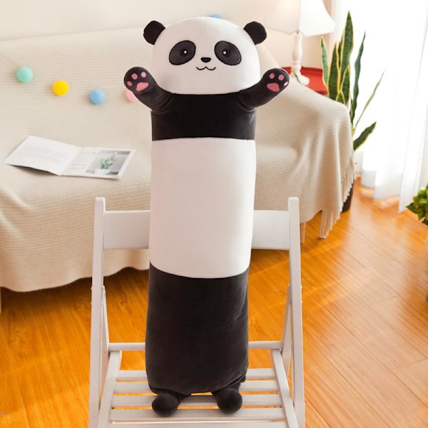50 cm Lång Söt Panda Docka Plysch Mjukisdjur Sovkudde Supermjuk Gosedjur Leksak Barnpresent för Alla Hjärtans Dag 50 cm (1 piece)