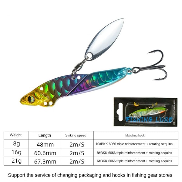 Metal Fishing 8G3 3 8g 3 8g3