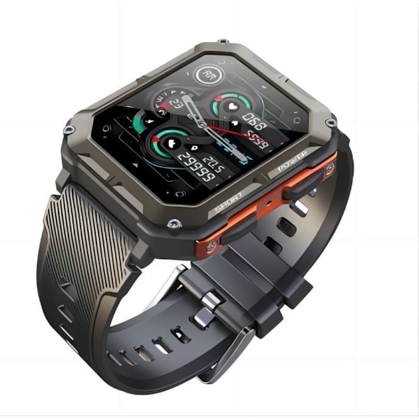 Ny C20pro Bluetooth-samtale Smart Watch Utendørs Tre Bevis Sports