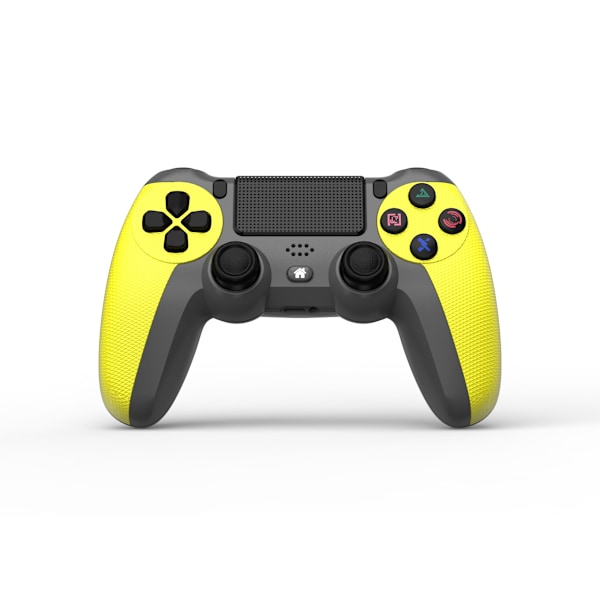 Trådlös PS4-spelkontroll Bluetooth 2.1 Gamepad för PS4 PC-spelkonsoler Lemon Yellow