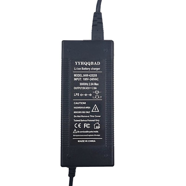 36V Oplader Output 42V 2A Oplader 4-pin XLRM Stik Til 36V 10s Elcykel Lithium Batteri【mo】 us