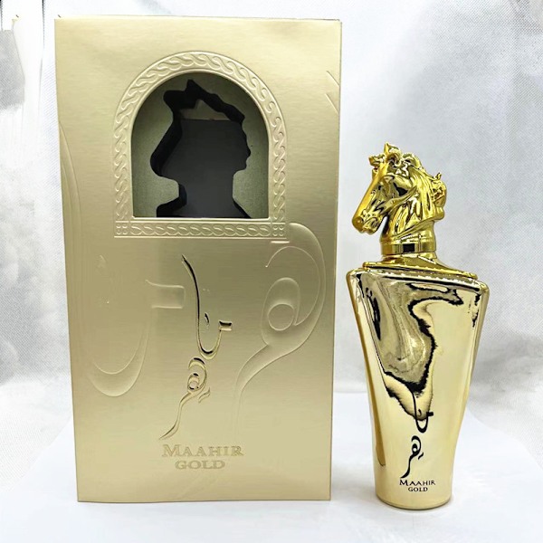 Lattafa Perfumes Maahir Mellanöstern Arabien Dubai (Guld) Gold