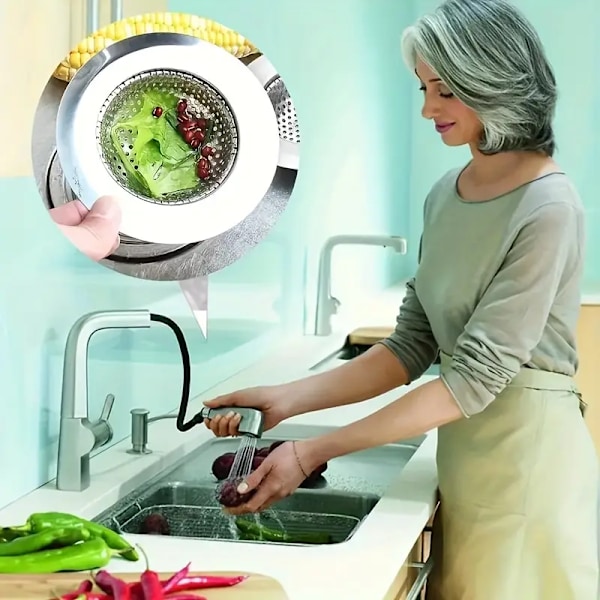 køkken slangefiltre, køkken slangekurv, anti-tilstopning