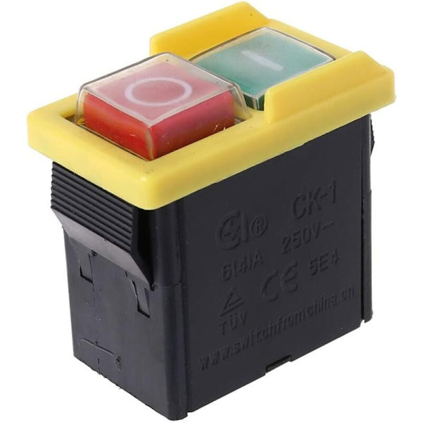 CK-1 5E4 AC250V Universell Ersättningsbrytare 250V 4A NVR-brytare Elektromagnetisk brytare CK1/250V Vattentät och Dammtät Brytare