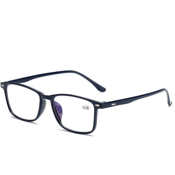 Tehokkaat Mukavat Sinivalolasit Lukemiseen (+1.0 - +4.0) Musta 2.5 Black