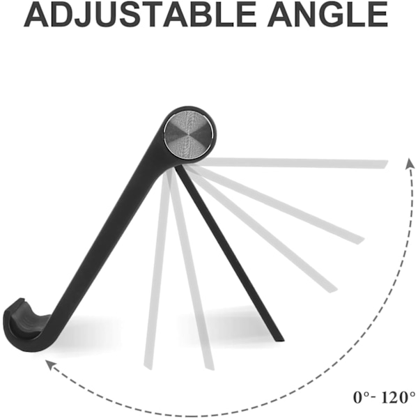 2-pack tablettställ, portabel telefonhållare med flera vinklar,【DH】