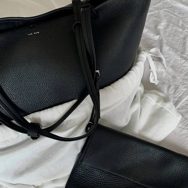 Äkta läder axelväska dam stor kapacitet handväska dam handväska dam väska mode casual sidväska för kvinnor black